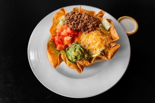 Lunch Taco Salad.